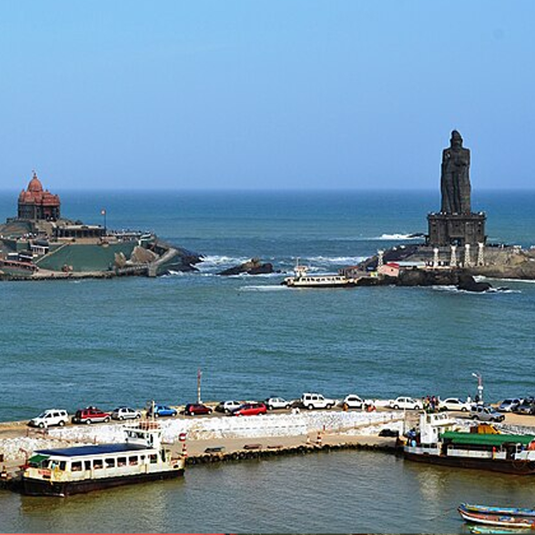 5 Nights / 6 Days: Cochin – Alleppey – Kovalam – Kanyakumari (Backwaters & Coastal Beach Experience)