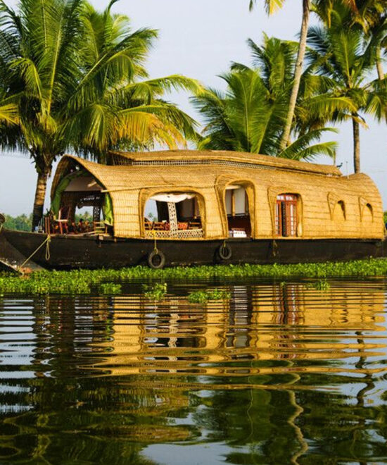 5 Nights / 6 Days: Cochin – Munnar – Thekkady – Kumarakom – Cochin (Hill Station, Wildlife & Luxury Backwater Stay)